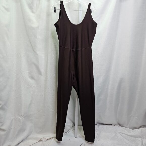 Old Navy Brown Powersoft Go Dry Sleeveless Jumpsuit Size XL Tall - Picture 2 of 8